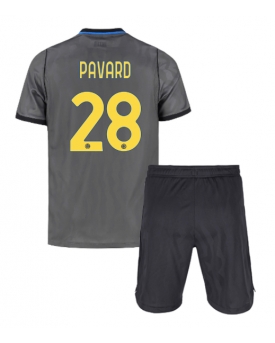 Inter Milan Benjamin Pavard #28 Maglia Gara Terza Repliche 2026-27 Bambino Maniche Corte